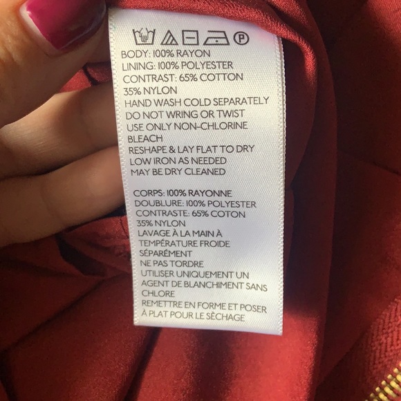 Urban outfitters❤️Dark Red dress - Picture 5 of 5